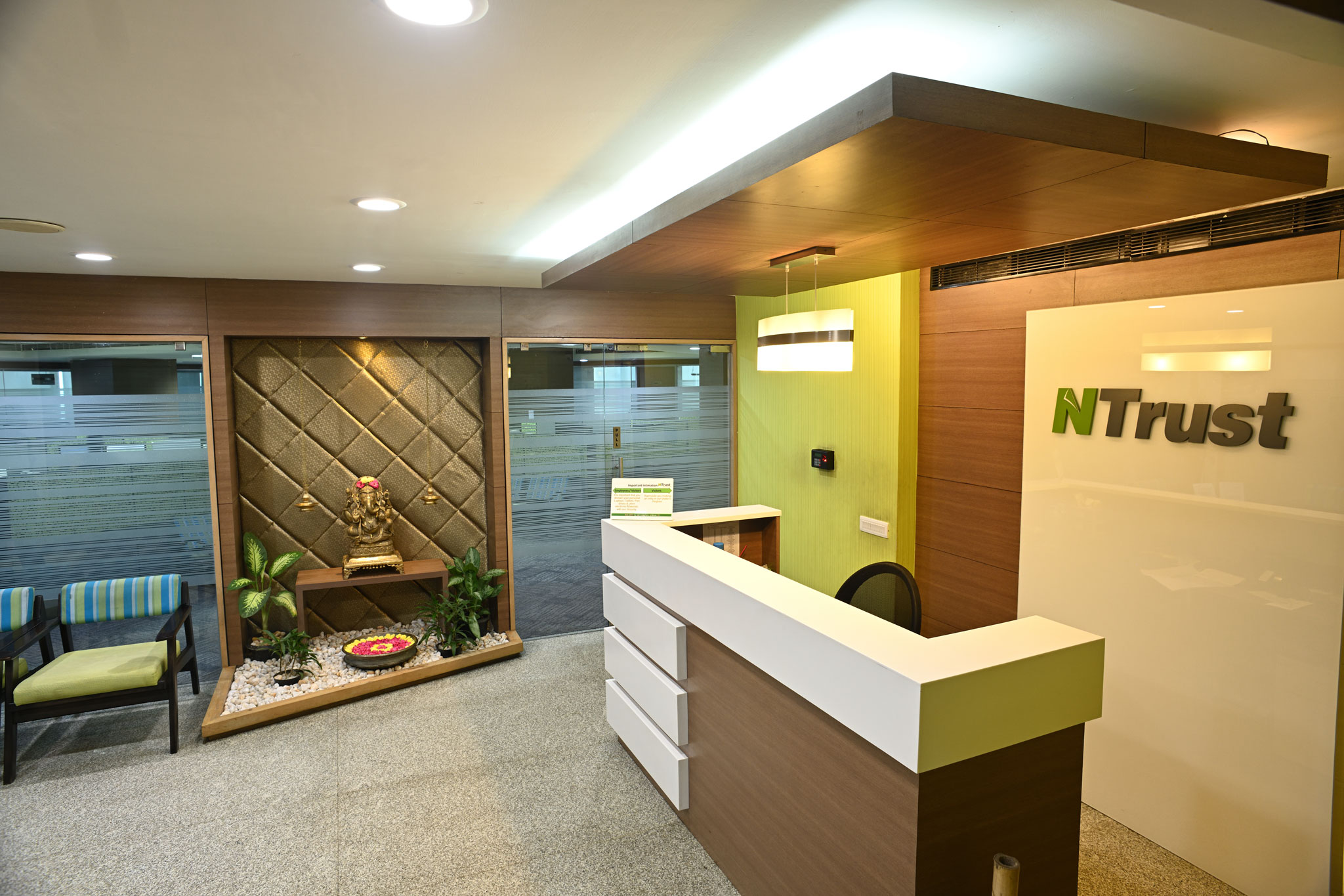NTrust Raheja front office